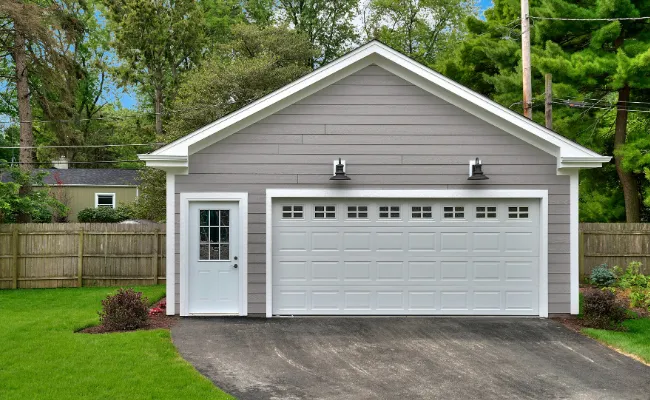 Färdigbyggt Garage